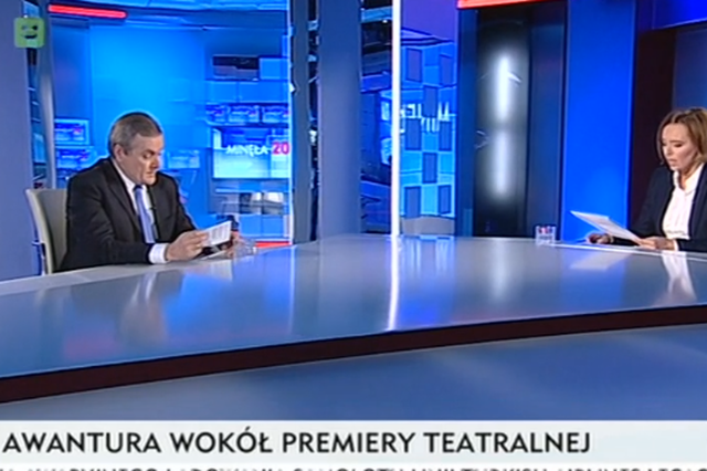 O co chodzi z red. Lewicką i prof. Glińskim?