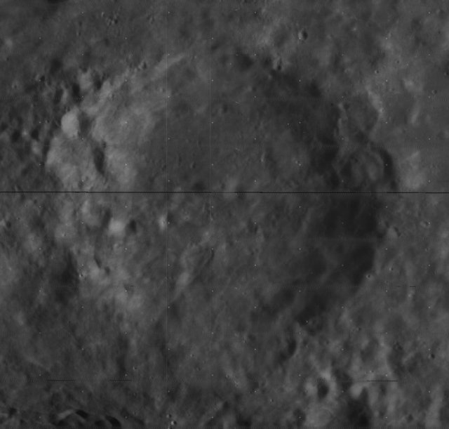 Krater księżycowy Snellius.