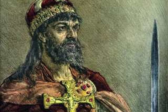 Mieszko I - pierwszy historyczny władca Polski. Prawdopodobnie jednak nie miał własnej monety.