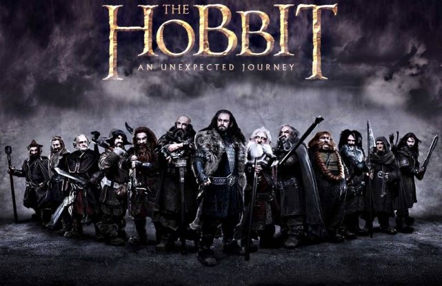 Plakat promujący "Hobbita"