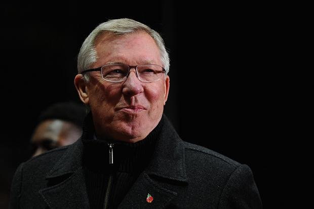 W słynnej jesionce :)