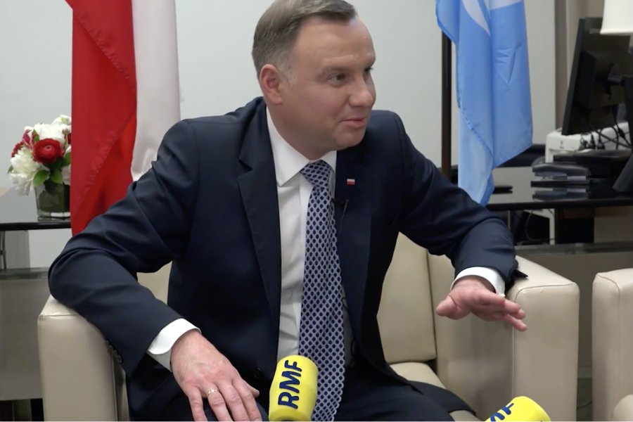 Andrzej Duda wyjaśnił powody braku spotkania z Donaldem Trumpem.