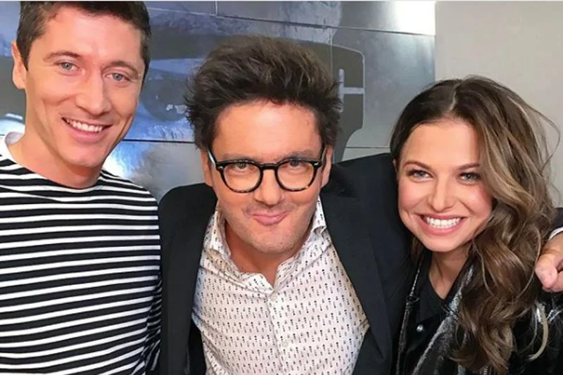 Anna i Robert Lewandowscy gościli u Kuby Wojewódzkiego.