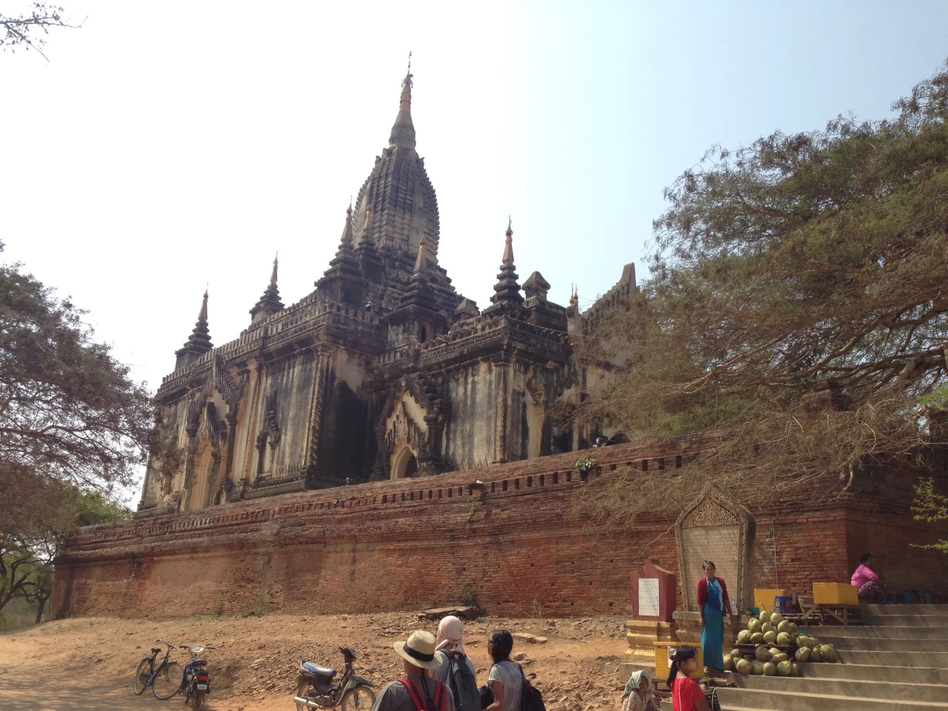 Świątynia Shwe - san - daw, Bagan/Birma