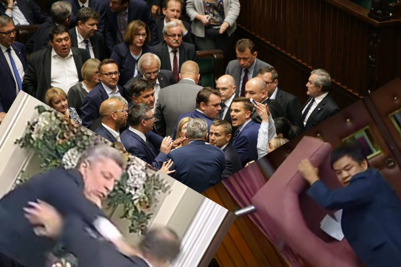 Nasi posłowie jeszcze się nie biją. Jeszcze...