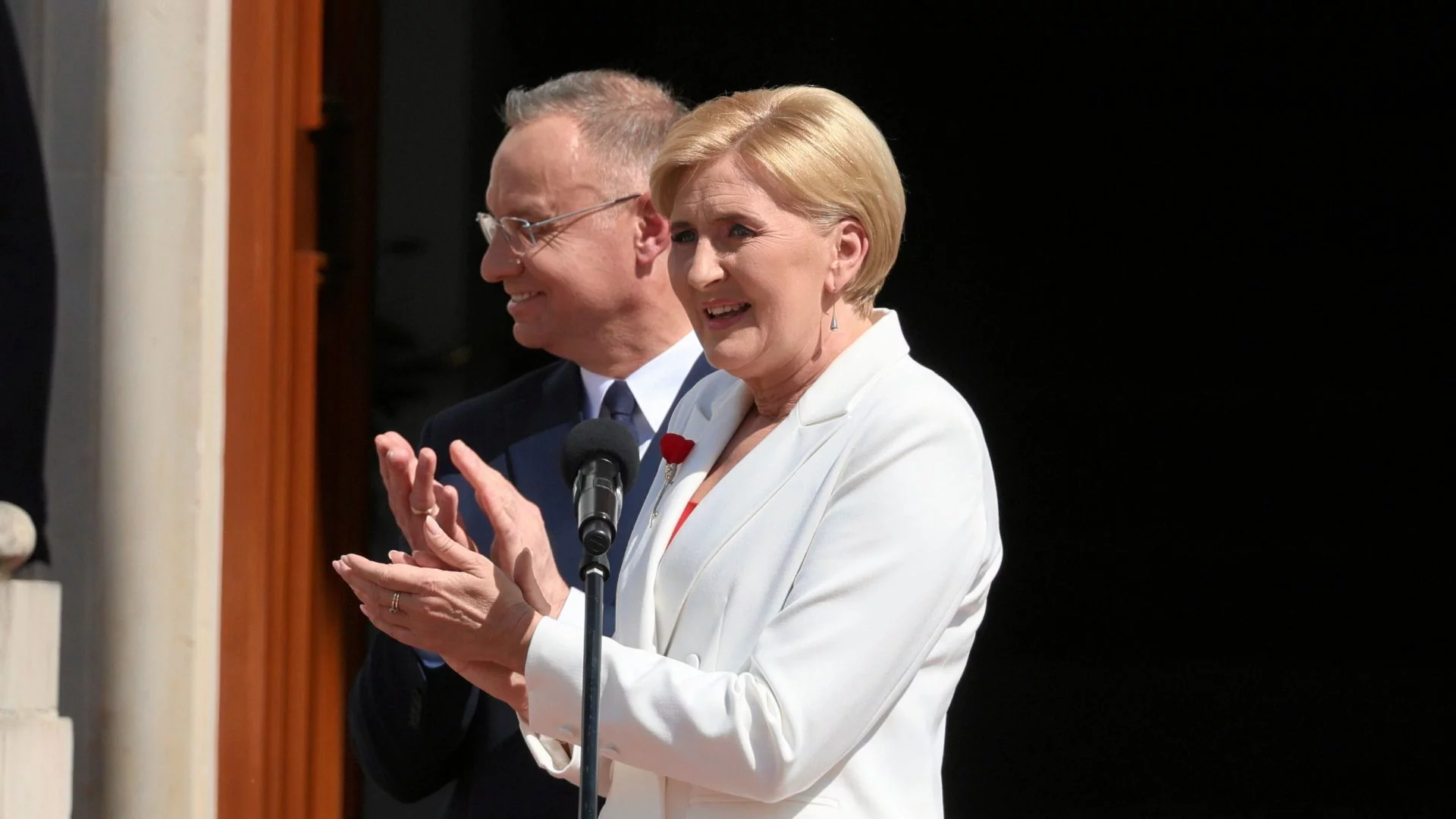 Andrzej Duda i Agata Duda