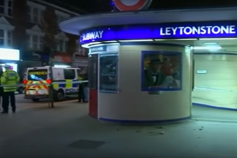 Stacja, na której zaatakował nożownik.