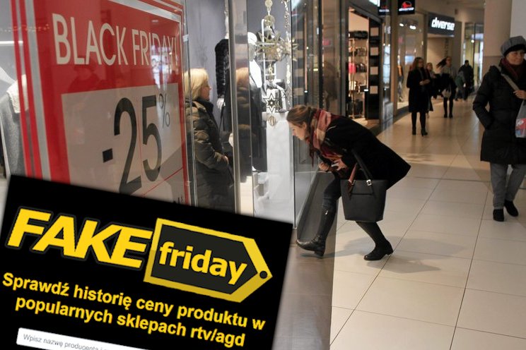 W Black Friday w Polsce klienci są często manipulowani "okazyjnymi" cenami. Rzekomo promocyjne ceny przewyższają te sprzed kilku miesięcy. Powstała strona, która pozwala je porównać