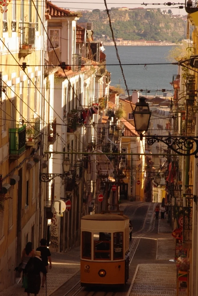 Rua da Bica, Lizbona. Zdjęcie: Krzysztof Gierak