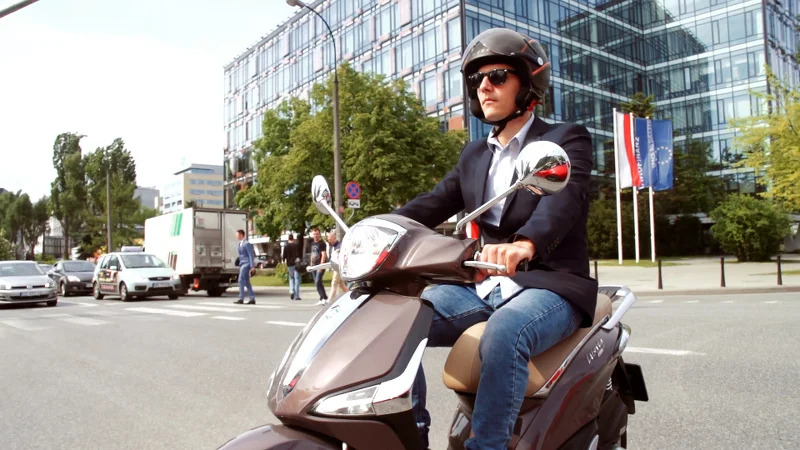 System ABS jest montowany seryjnie w skuterze Piaggio Liberty 125