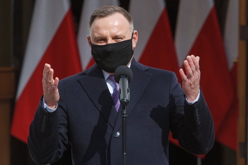 Andrzej Duda skomentował okrzyki podczas jego przemówienia w Bydgoszczy. Andrzej Duda skomentował okrzyki podczas jego przemówienia w Bydgoszczy