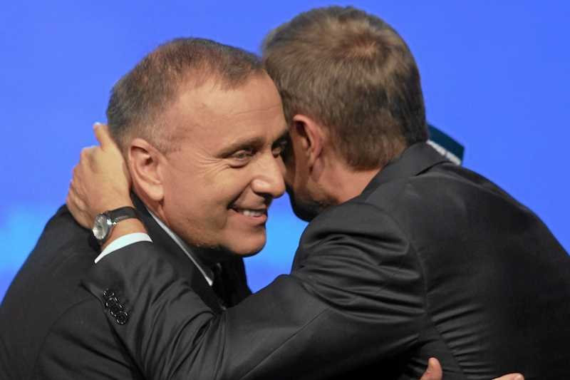 Grzegorz Schetyna i Donald Tusk