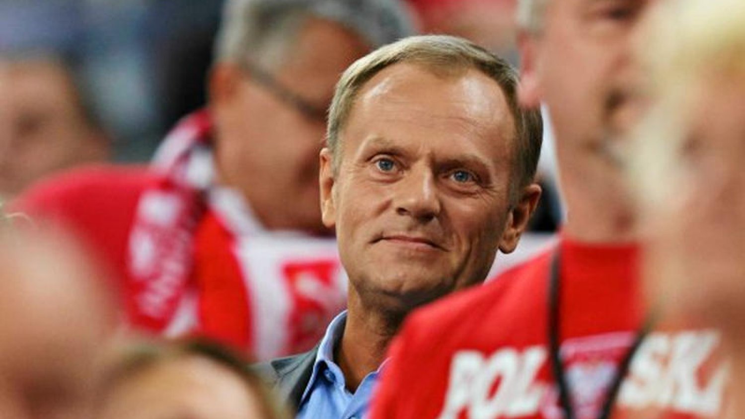 Donald Tusk wygwizdany na meczu MŚ Polska-USA w Łodzi