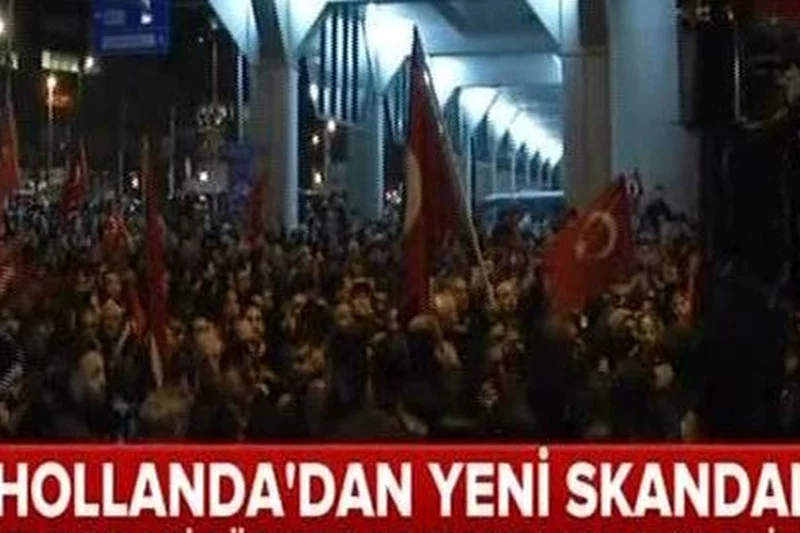 Turcy protestują w Holandii
