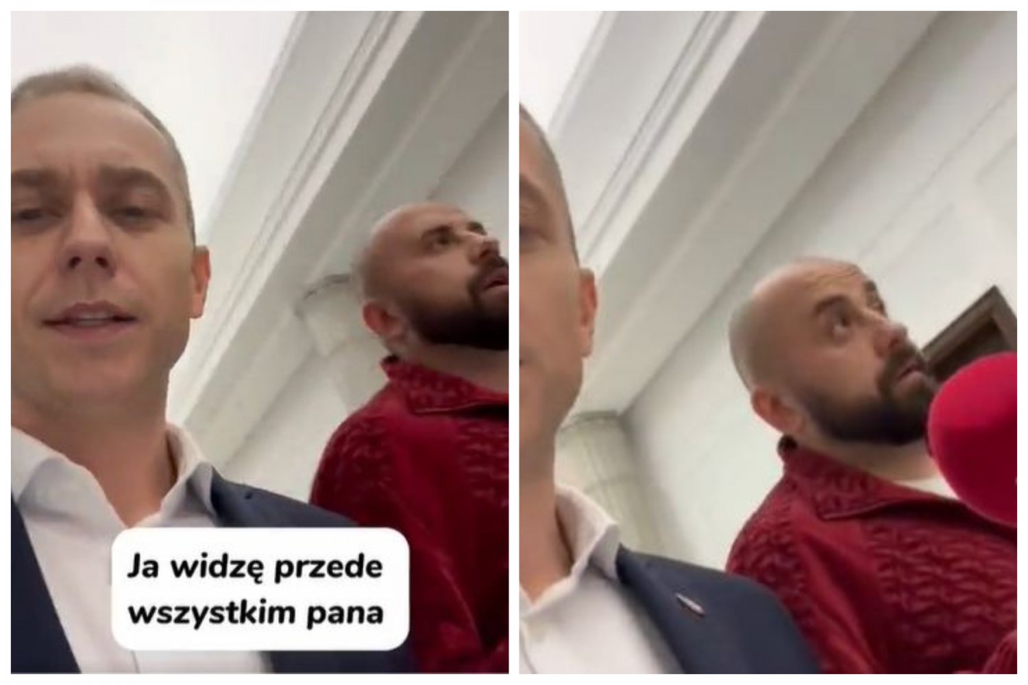 Cezary Tomczyk z KO nagrał Rafała Jarząbka, który okazał się być pracownikiem TVP, podającym się wcześniej między innymi za mieszkańca Siedlec.