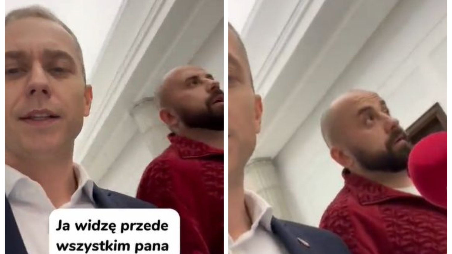 Cezary Tomczyk z KO nagrał Rafała Jarząbka, który okazał się być pracownikiem TVP, podającym się wcześniej między innymi za mieszkańca Siedlec.