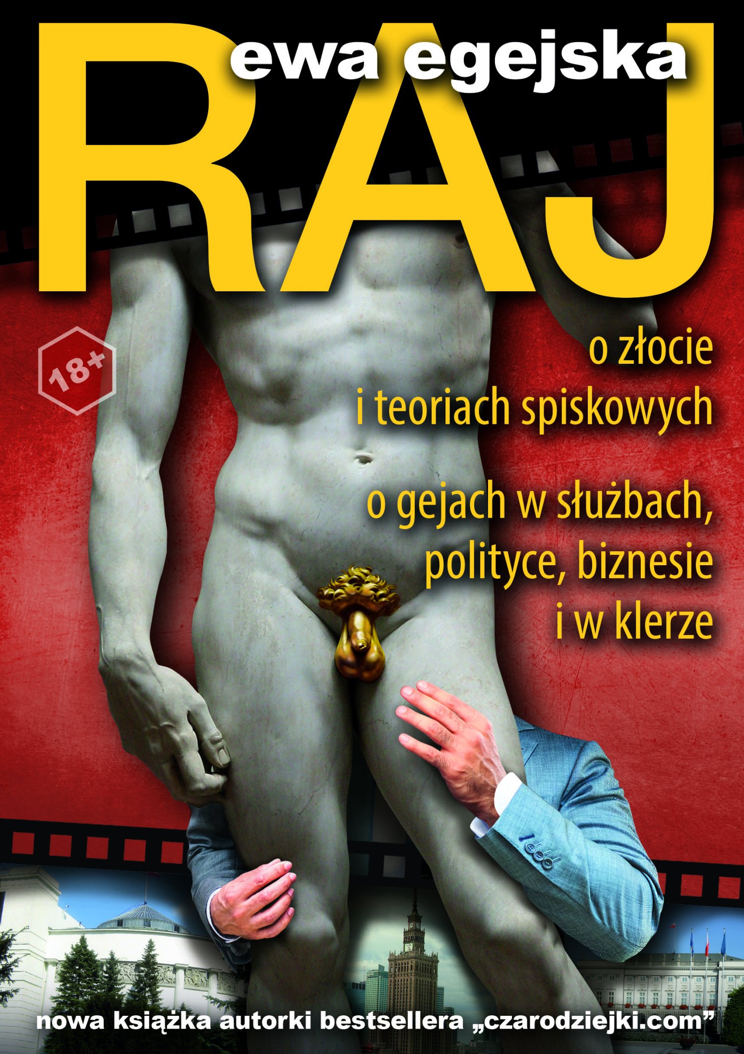 Taka okładka książki "RAJ" miała być...