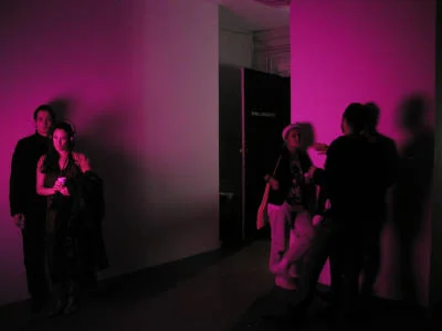 Jozef Robakowski, "Attention Light!", lokal_30_warszawa_londyn