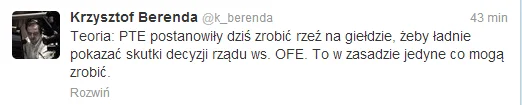 Dziennikarz ekonomiczny RMF FM Krzysztof Berenda o sytuacji na giełdzie