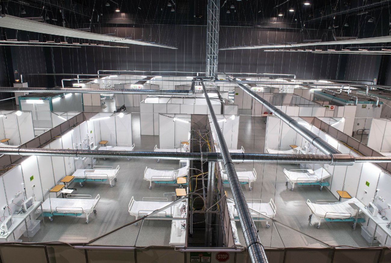 Pomorze. Szpital tymczasowy w Gdańsku z brakami kadrowymi