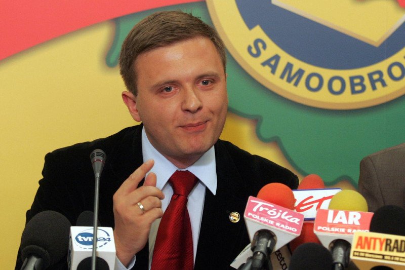 Mateusz Piskorski, były polityk" Samoobrony", założył nowe ugrupowanie polityczne