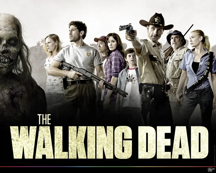Plakat promujący pierwszy sezon "The Walking Dead"