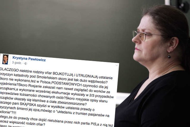 Krystyna Pawłowicz pisze o irracjonalnych i nieludzkich powodach, dla których część rodzin ofiar katastrofy smoleńskiej nie zgadza się na ekshumacje ciał bliskich.