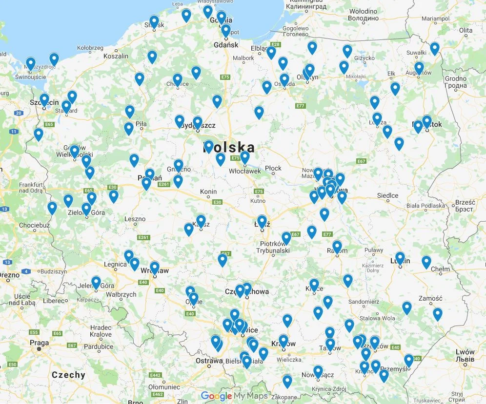 Mapa problemów w Państwowym Ratownictwie Medycznym powstała na podstawie anonimowych informacji od pracowników systemu PRM.