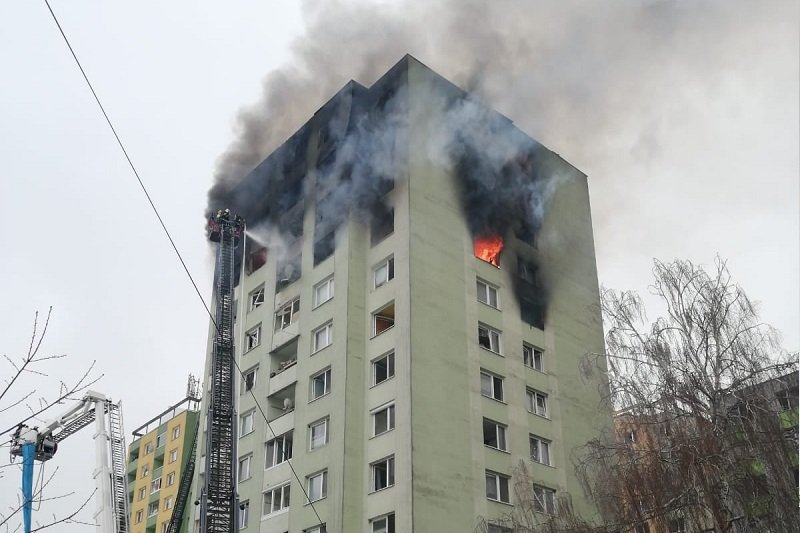 W Preszowie na Słowacji doszło do wybuchu gazu.