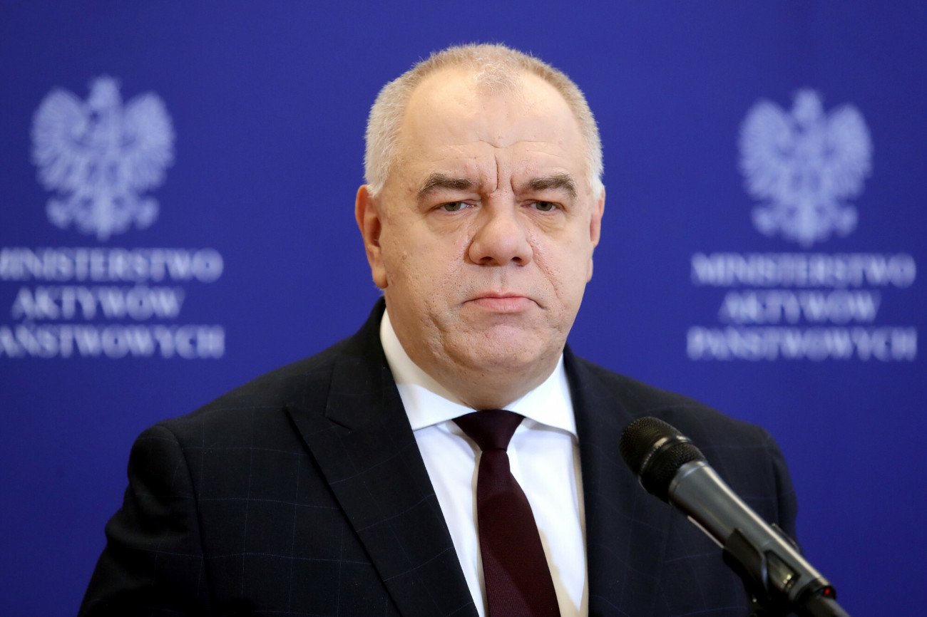 Wicepremier, minister aktywów państwowych Jacek Sasin.