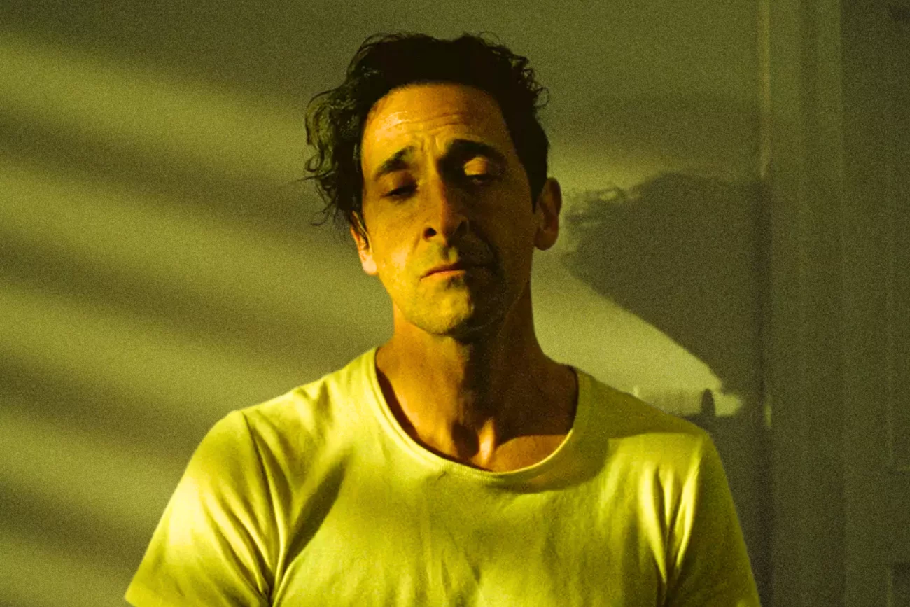 "The Brutalist": Adrien Brody jako László Tóth Adrien Brody w "The Brutalist" Brady'ego Corbeta