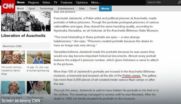 CNN użył w odniesieniu do Auschwitz określenia "polski obóz śmierci".