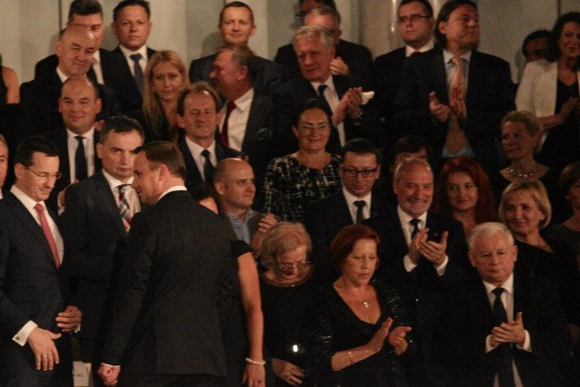 Jarosław Kaczyński zachwycony filmem Antoniego Krauzego.