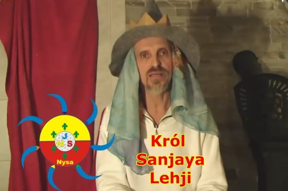 Sanjaya uważa się za króla Lehji i jest internetowym guru m.in. płaskoziemców