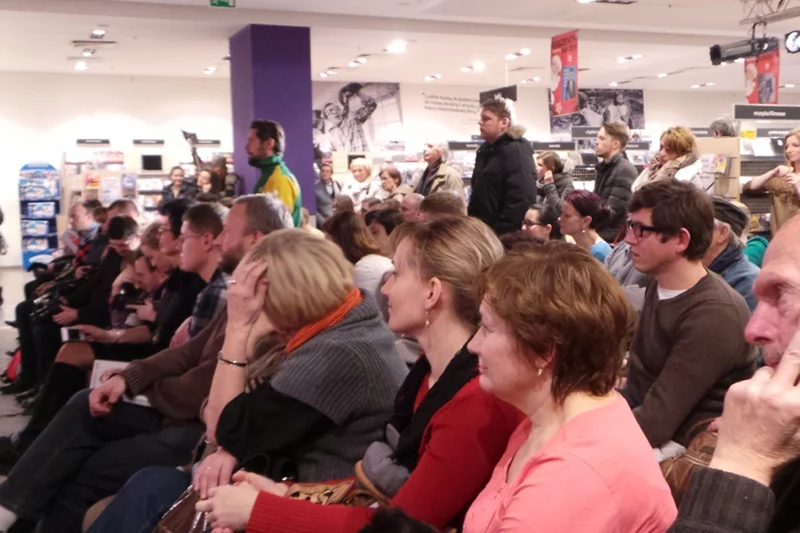 Uczestnicy spotkania z żoną premiera