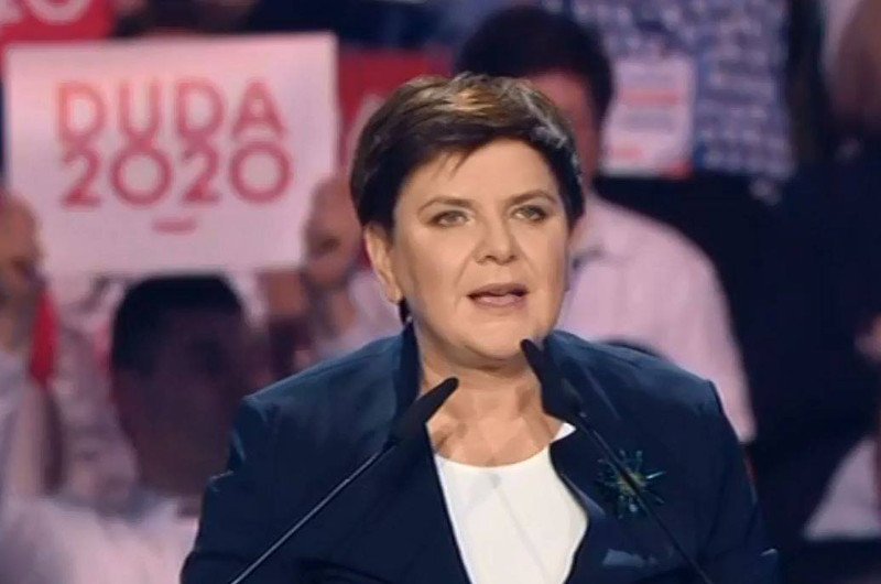 Beata Szydło wystąpiła na konwencji Andrzeja Dudy.