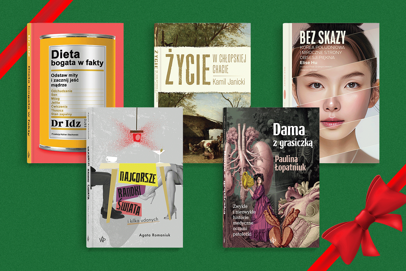 Przedstawiamy tegoroczny prezentownik Wydawnictwa Poznańskiego na Święta. Oto 5 polecanych książek na świąteczne prezenty.