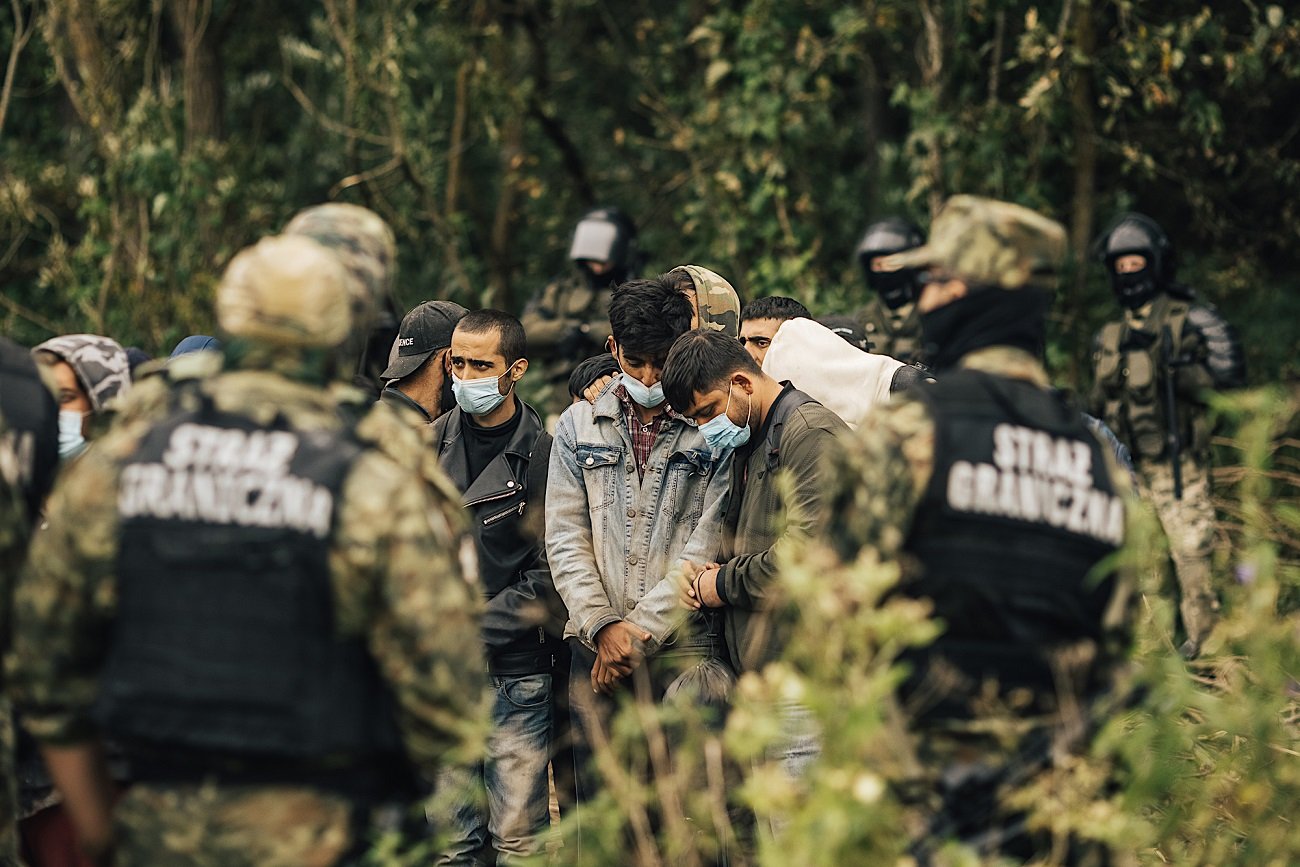 Mariusz Błaszczak zapowiedział budowę płotu na granicy z Białorusią.