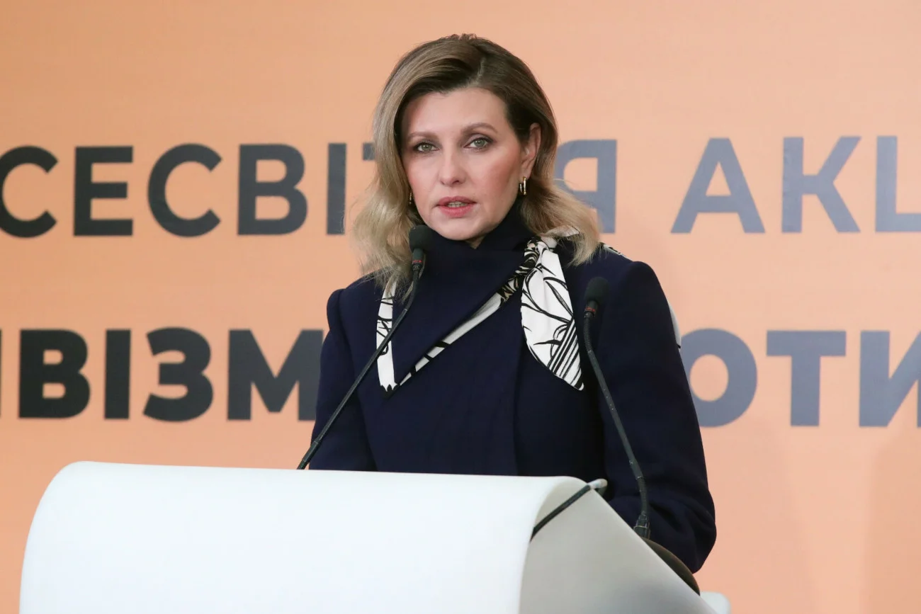 Ołena Zełenska zabrała głos w sprawie rosyjskiej agresji na Ukrainę.