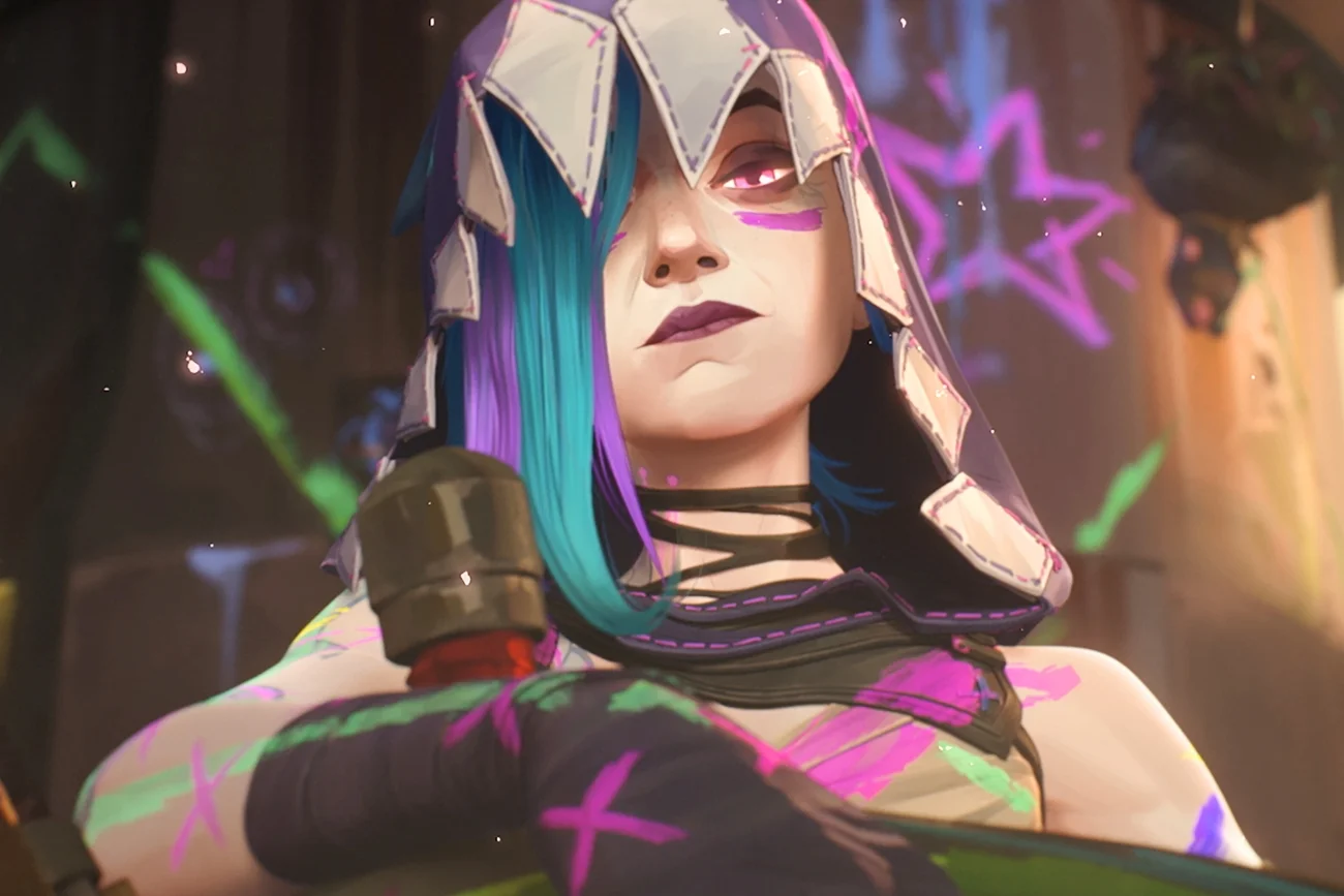 Jinx z serialu "Arcane"