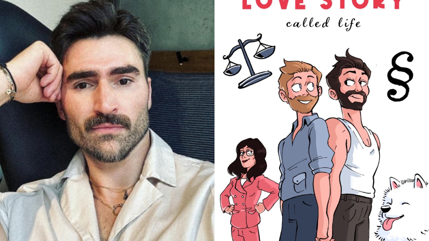Jacek Jelonek i Oliwer Kubiak wydali komiks edukacyjno-prawny dla osób LGBTQ+.