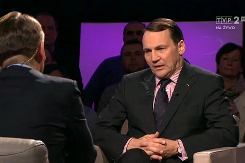 Marszałek Sejmu i były szef polskiej dyplomacji był gościem poniedziałkowego "Tomasz Lis na żywo".