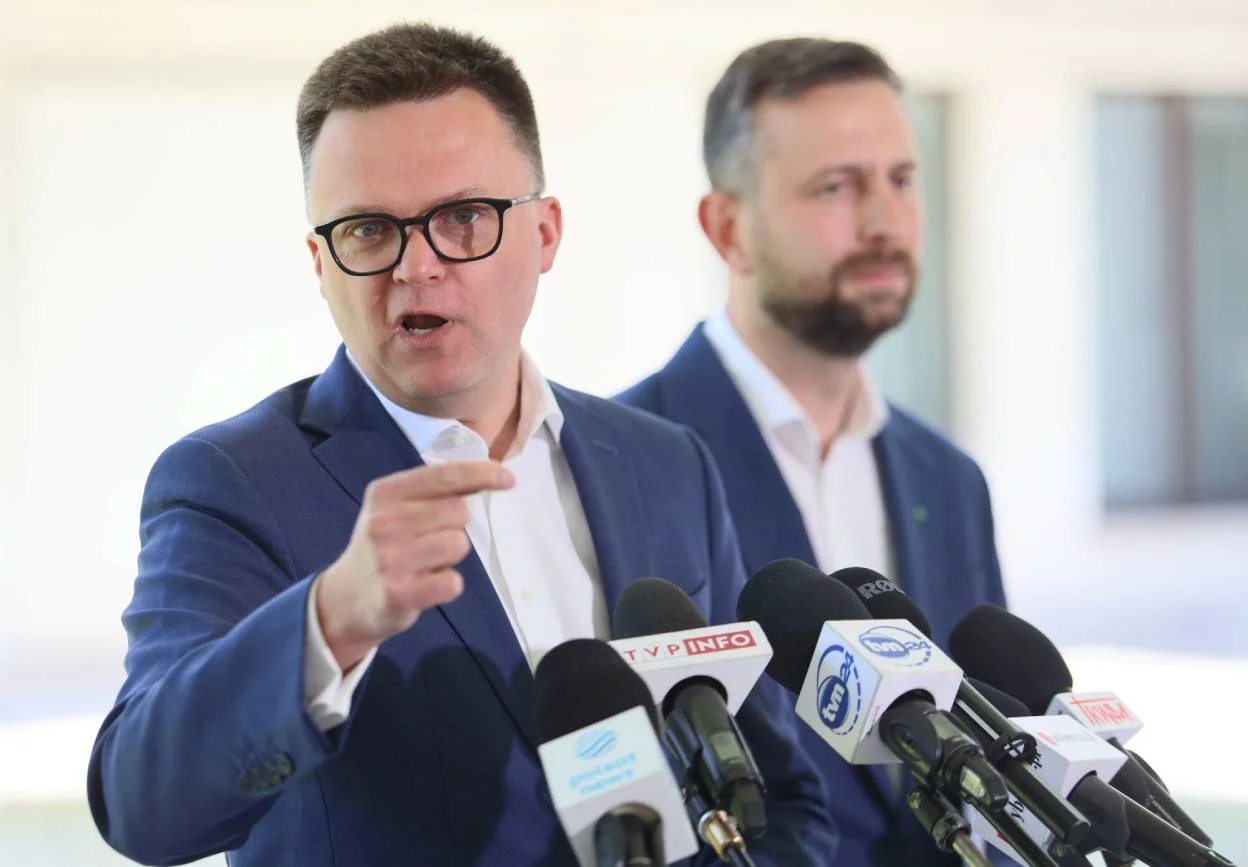 Poseł PiS Radosław Fogiel broni Szymona Hołowni. "Tusk zrobił ich w konia"