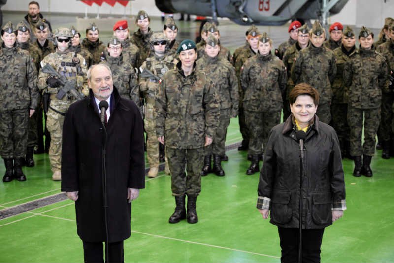 MON chce, aby obrona terytorialna Polski opierała się na wierze żołnierzy.
