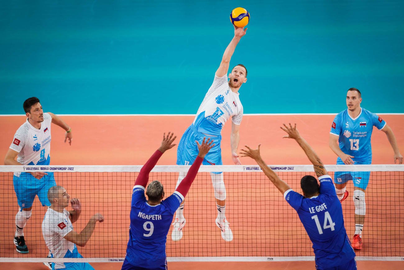 Słowenia i Francja stworzyły świetne widowisko w Lublanie. Gospodarze mocno naciskali, ale to Francuzi byli górą.