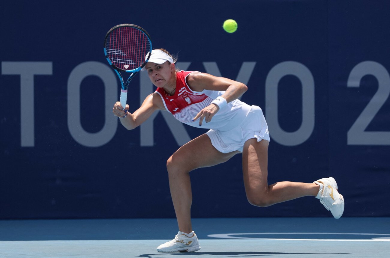 Magda Linette szybko zakończyła rywalizację indywidualną w igrzyskach w Tokio