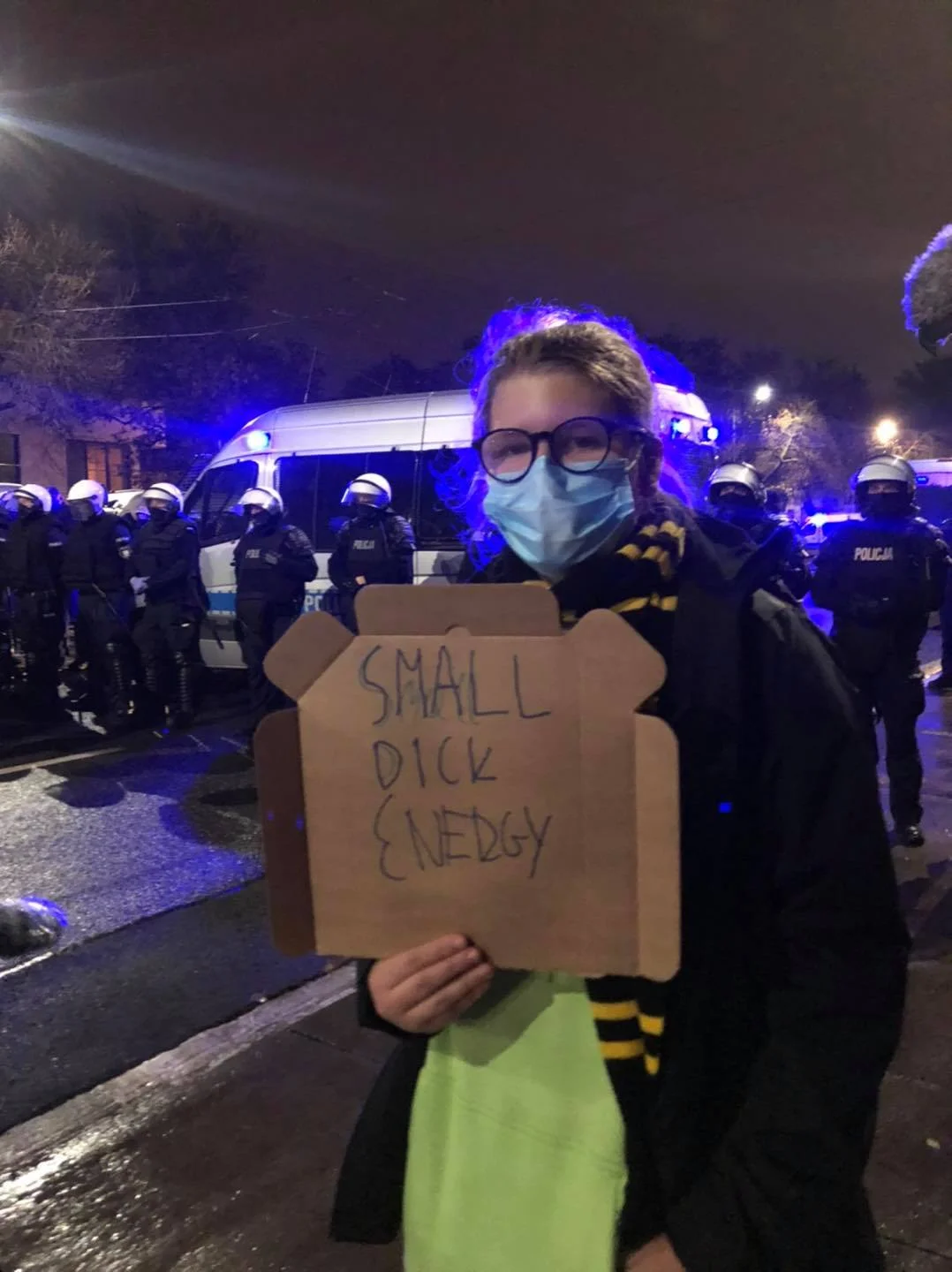 "Mela,14 lat. Warszawa, 23.10.2020"