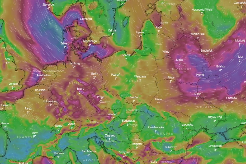IMGW wydał ostrzeżenia przed gwałtownymi zmianami pogodowymi.