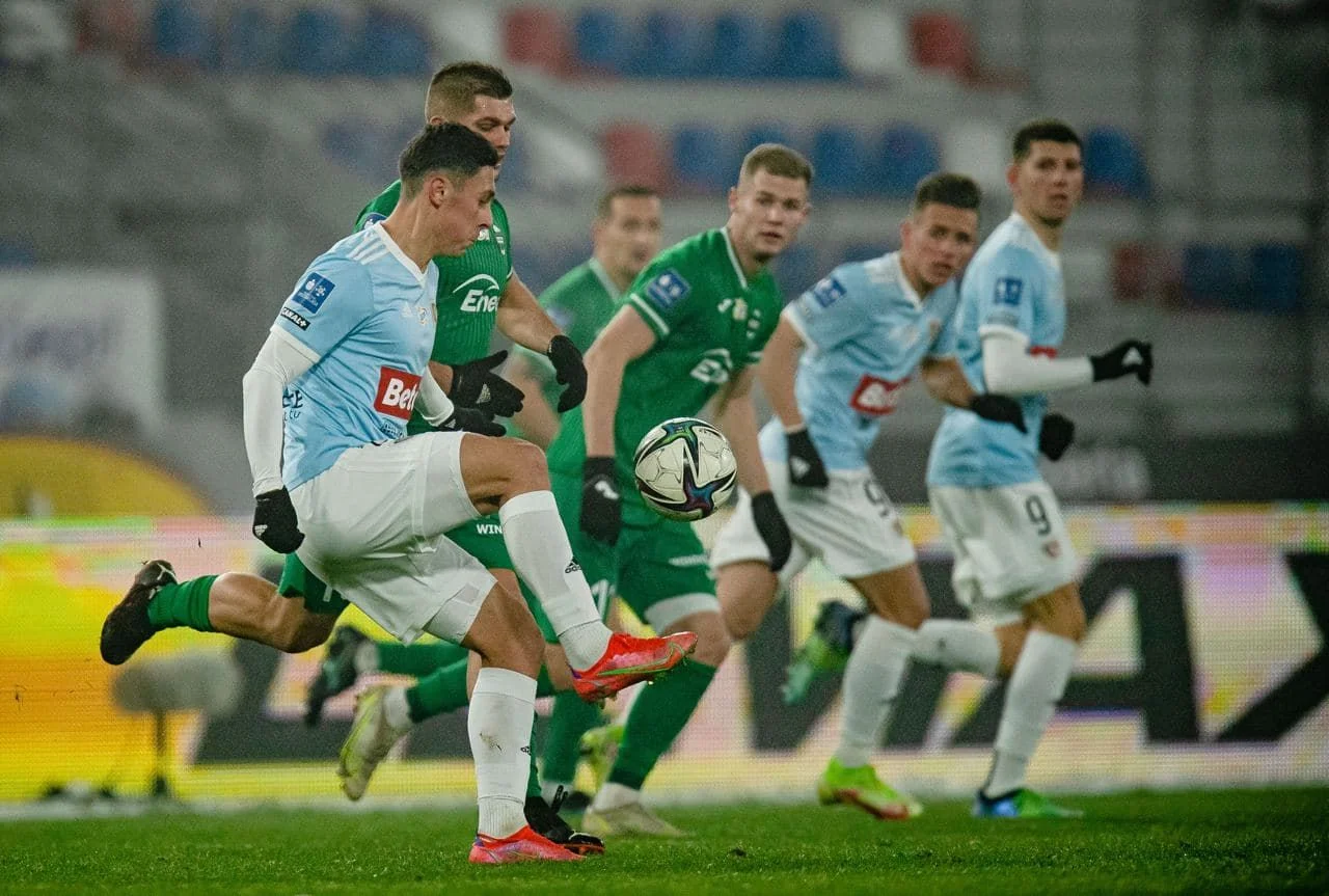 Radomiak Radom tym razem zatrzymany, punkty urwał mu Piast Gliwice
