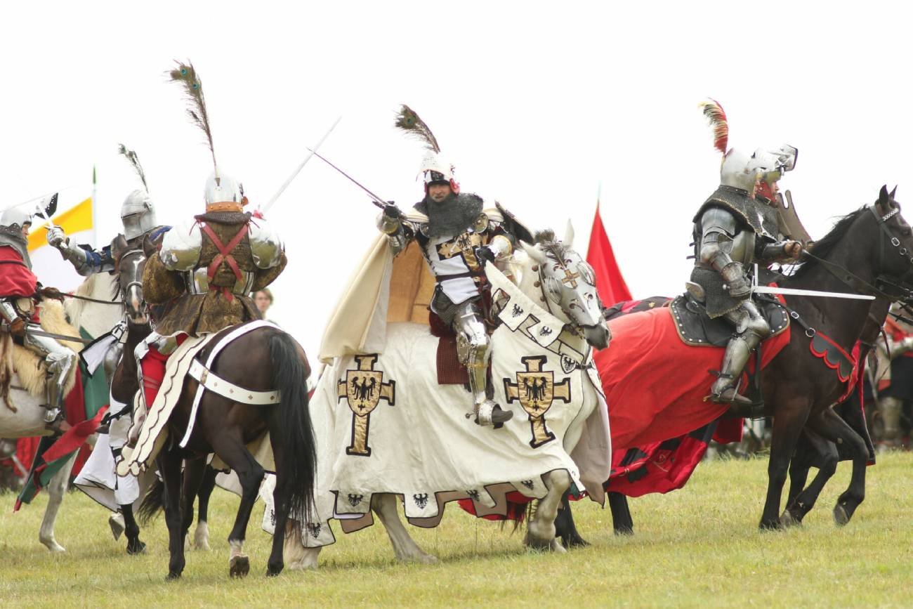 Ukradł ogrodzenie z pola bitwy pod Grunwaldem. Przyjechał traktorem